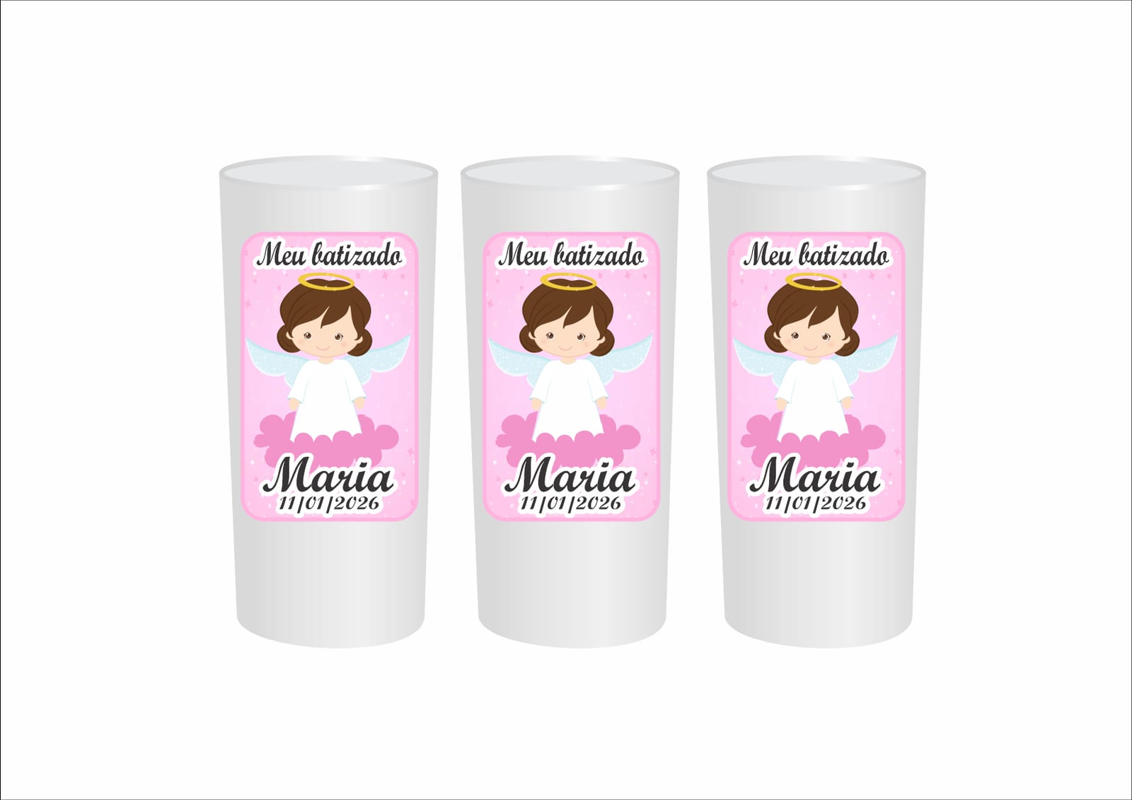 Copo long drink menina