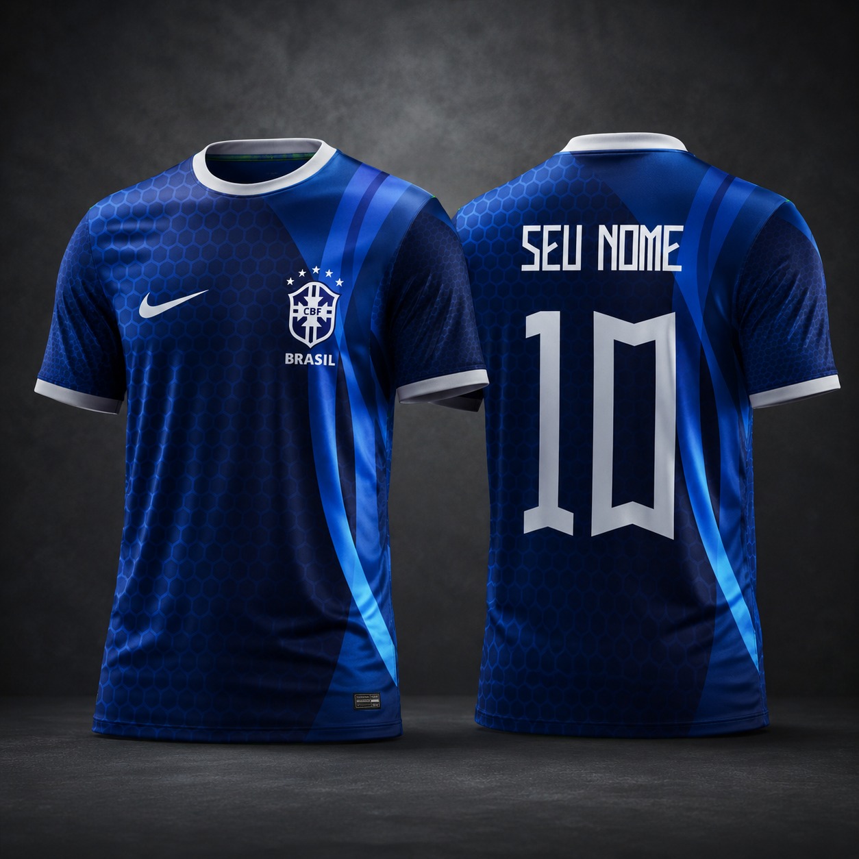 Camisa da seleção brasileira azul