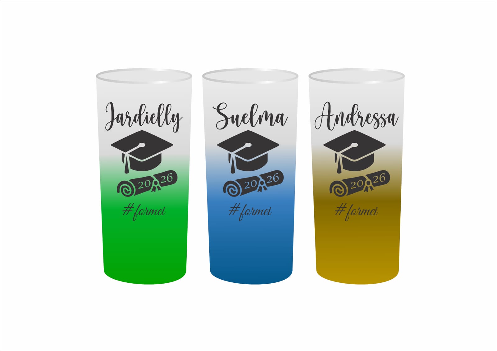 Copo long drink jateado