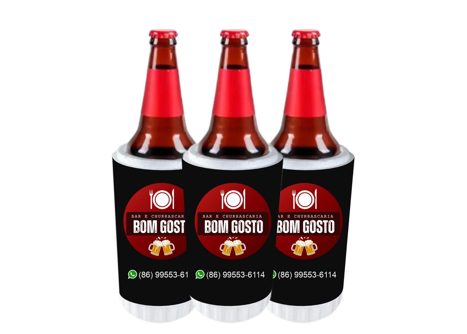 Isopor de cerveja de 600ml